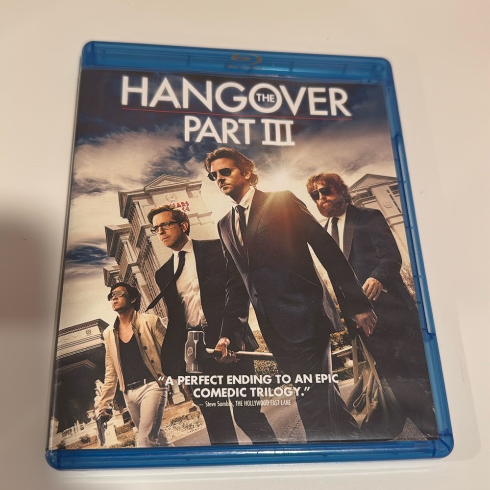 Hangover part III blu ray‎